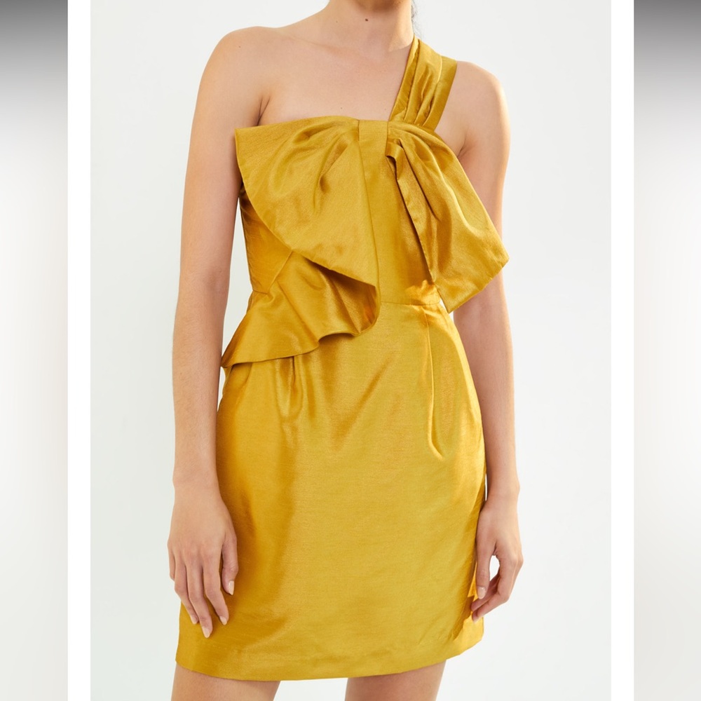 Hutch Anthropologie Bow-Tie Mini Dress size 6